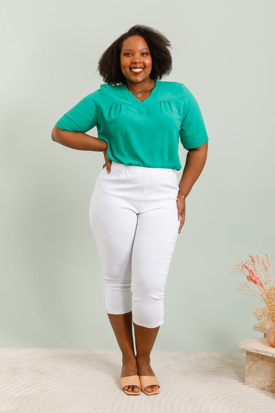 Pantaloni pinocchietto taglie curvy - tagie forti