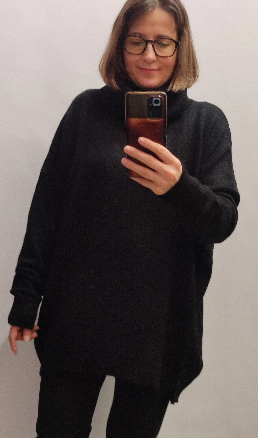 Maglia con collo alto