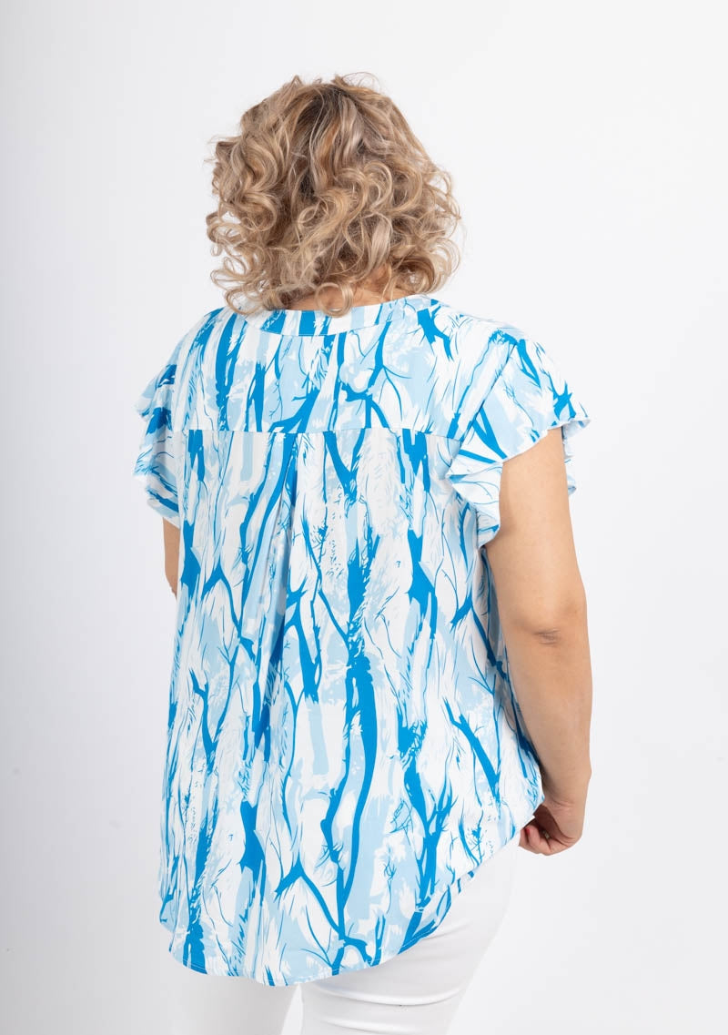 Blusa con motivo fantasioso