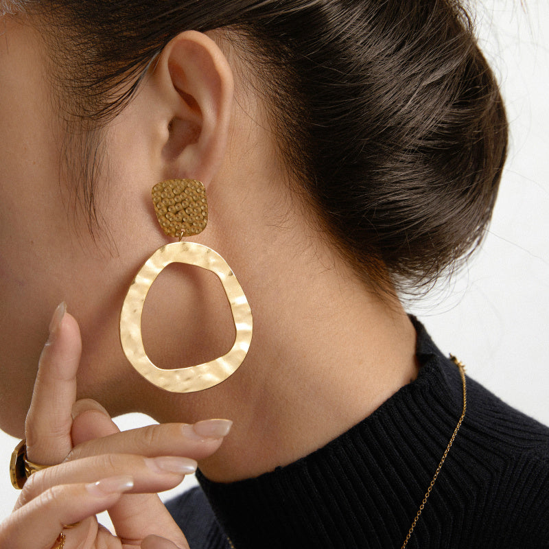 Orecchini in acciaio inossidabile