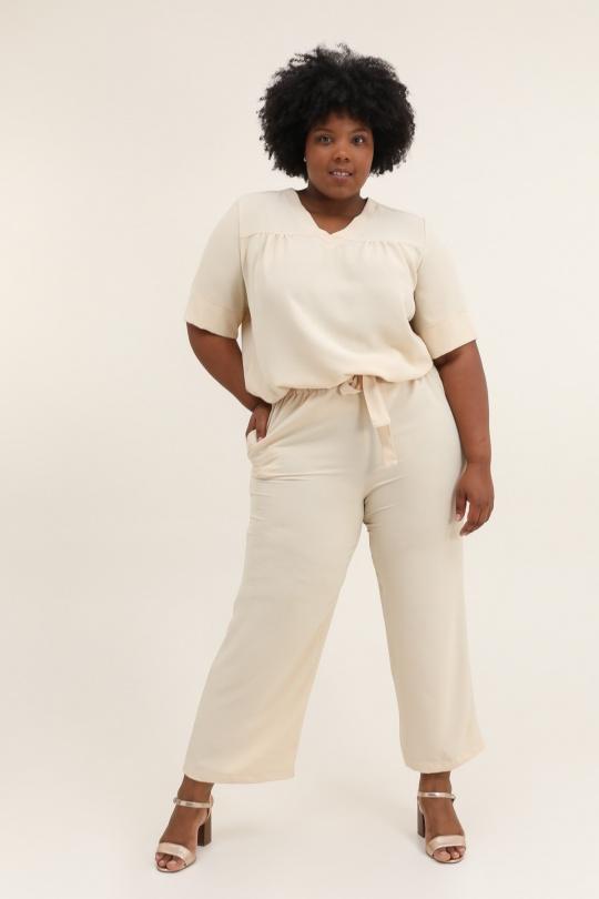 Pantaloni comodi leggeri- curvy taglie comode