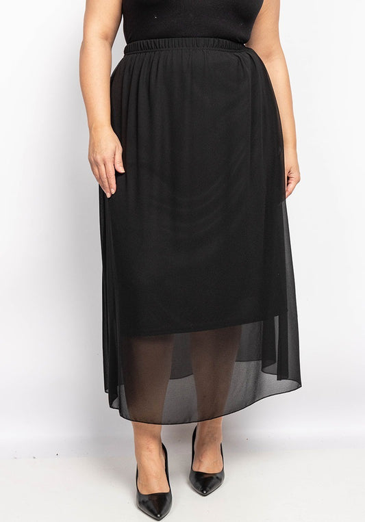 Gonna dritta con tulle