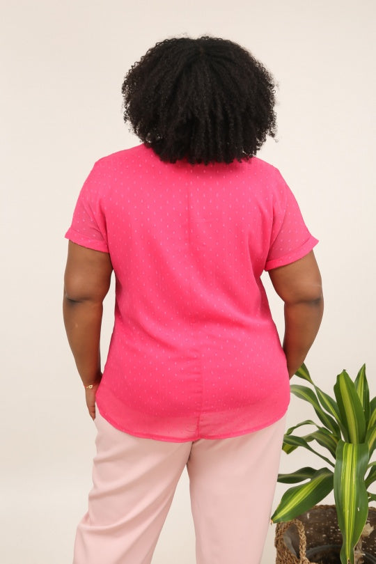 Maglia Elegante Scollo a V con Lurex Dorato