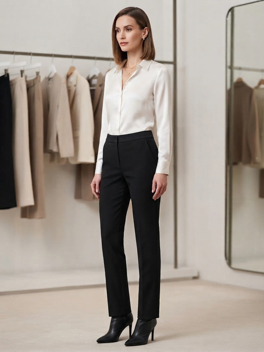 Pantalone Donna Classico di Mezza Stagione Marchio Oltre