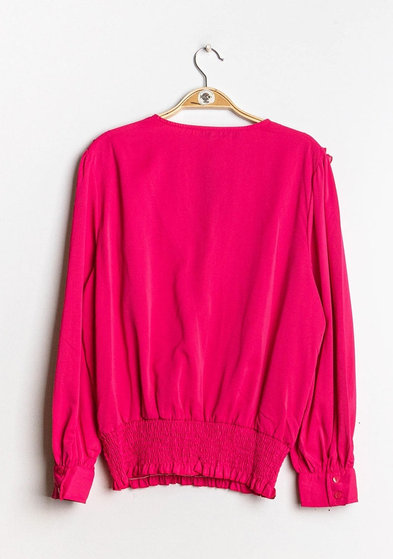 Blusa con volant