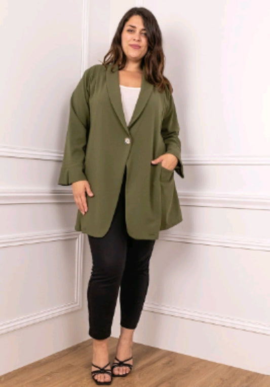 Blazer con collo a  rever (Copia)