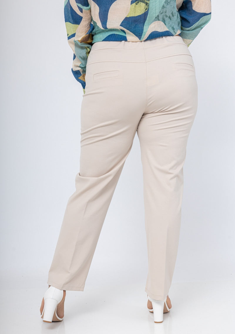 Pantaloni a sigaretta in tessuto elasticizzato