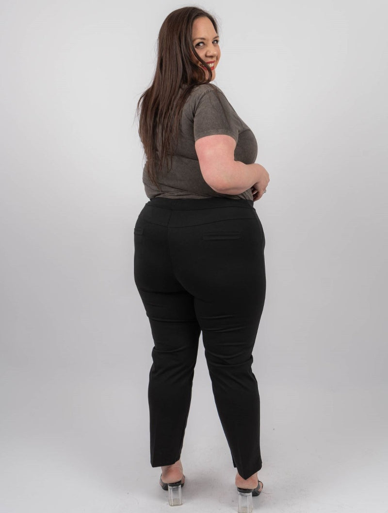 Pantaloni a sigaretta in tessuto elasticizzato