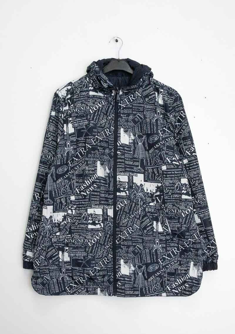 Parka impermeabile reversibile