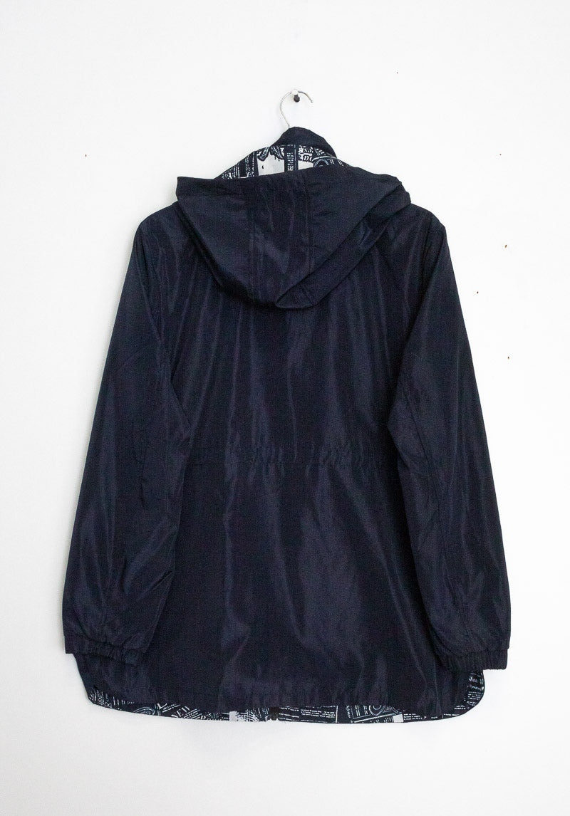 Parka impermeabile reversibile
