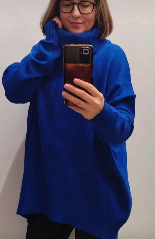 Maglia con collo alto