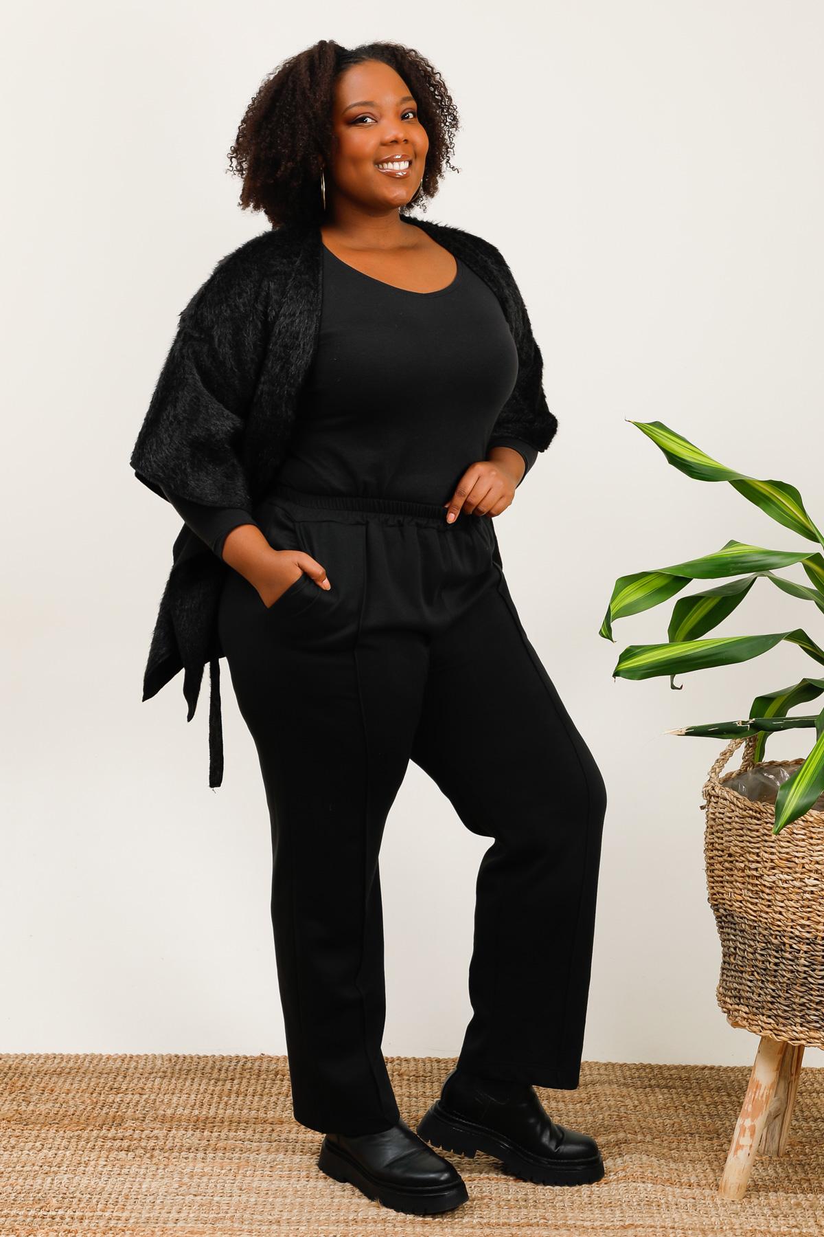 Pantalone eleganti e confortevoli Taglie Comode Curvy