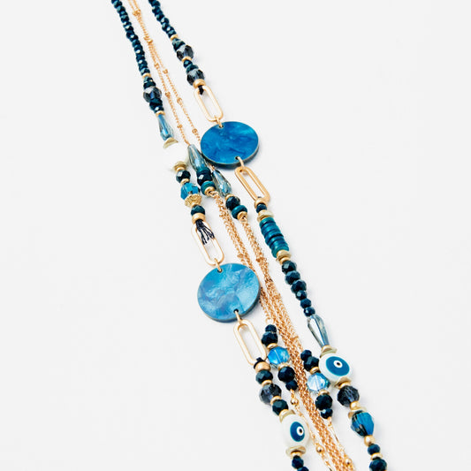 Collana lunga in resina