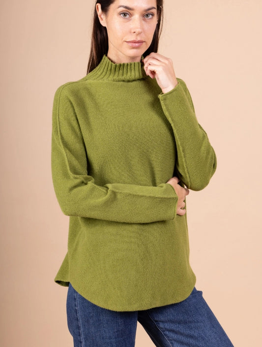 Maglione Oversize Oliva