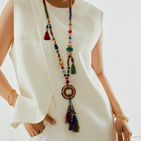 Collana Resine e Pietre Dure