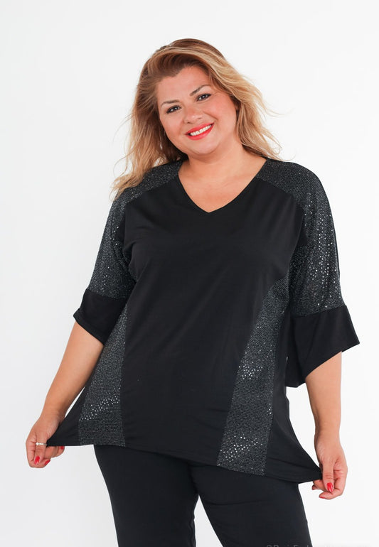 Camicetta con paillettes