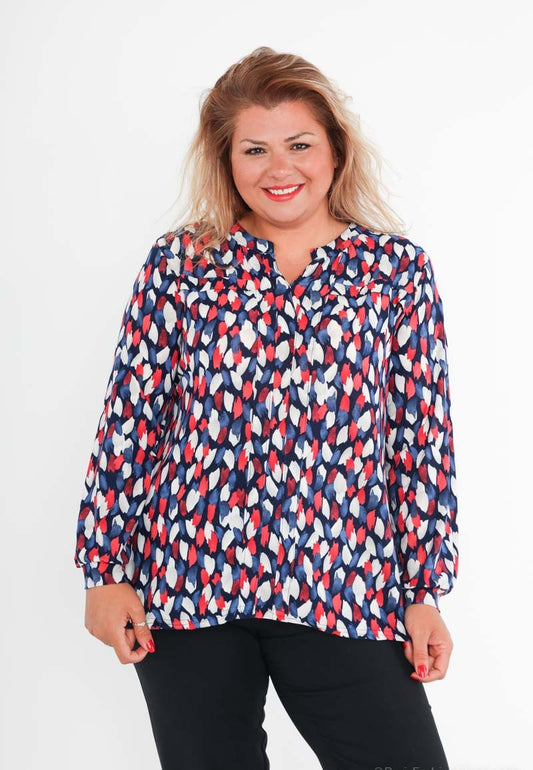 Camicetta fantasia multicolor